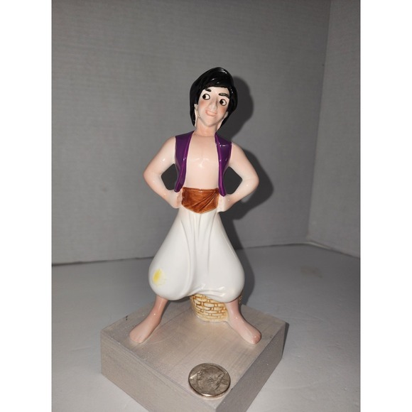 Disney Aladdin‎ Schmid 1992 Figurine Street Rat Attire - Picture 4 of 6